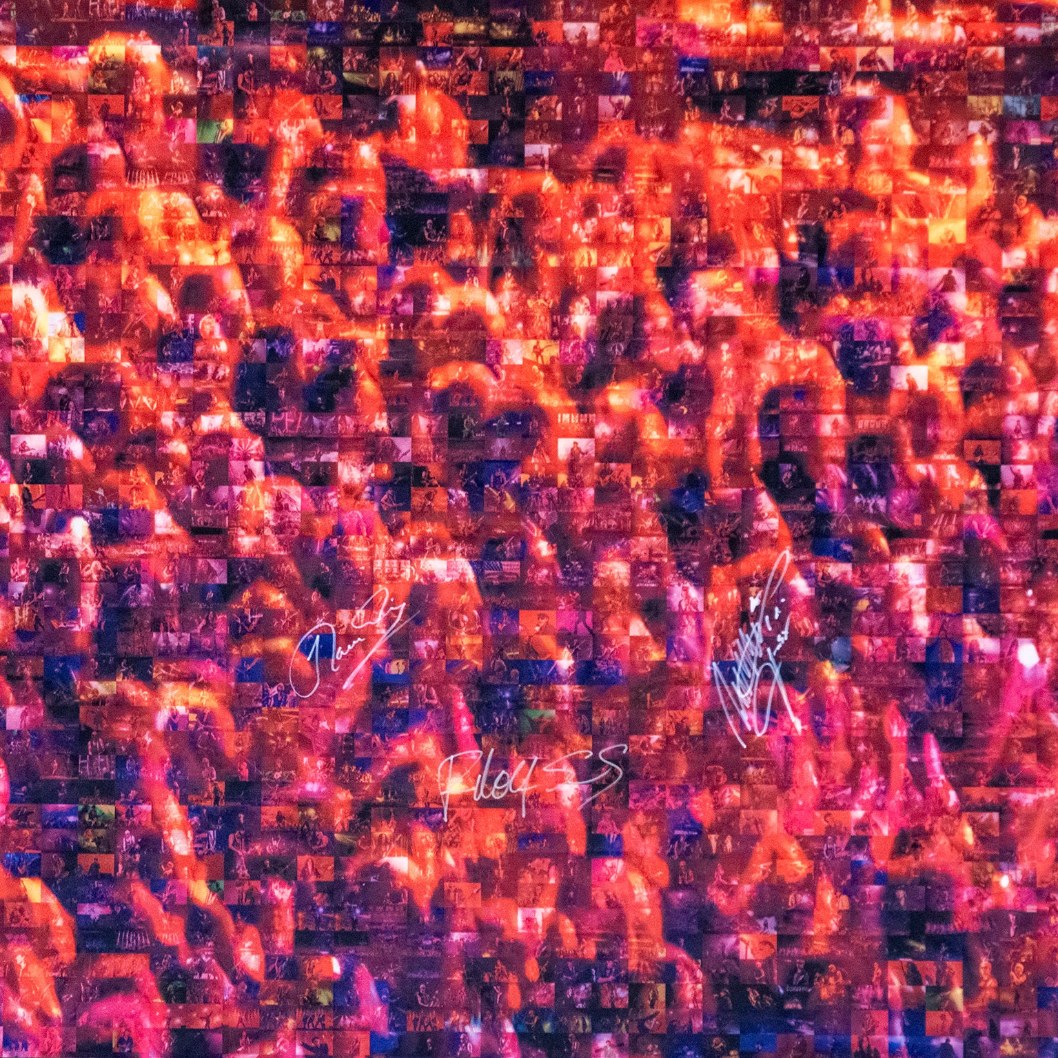 Pixel Of Rock Collector 90x90 23-25_M-O Signiert.