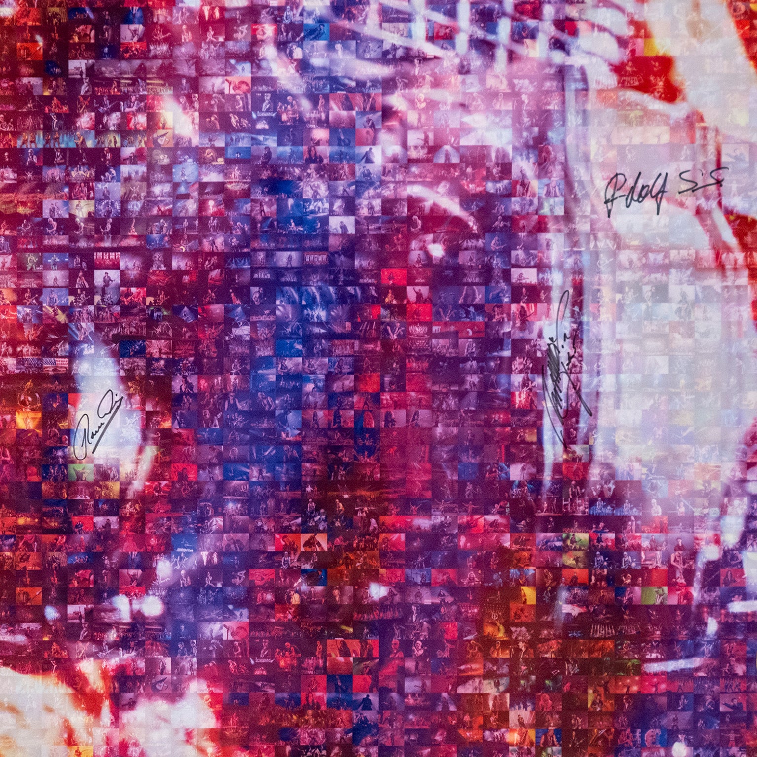 Pixel Of Rock Collector 90x90 40-42_G-I Signiert.