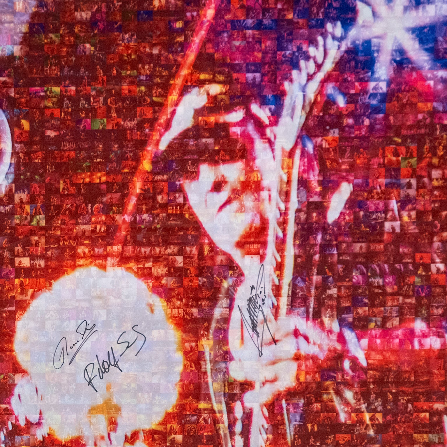 Pixel Of Rock Collector Edition Matthias Jabs 90x90 Signiert.