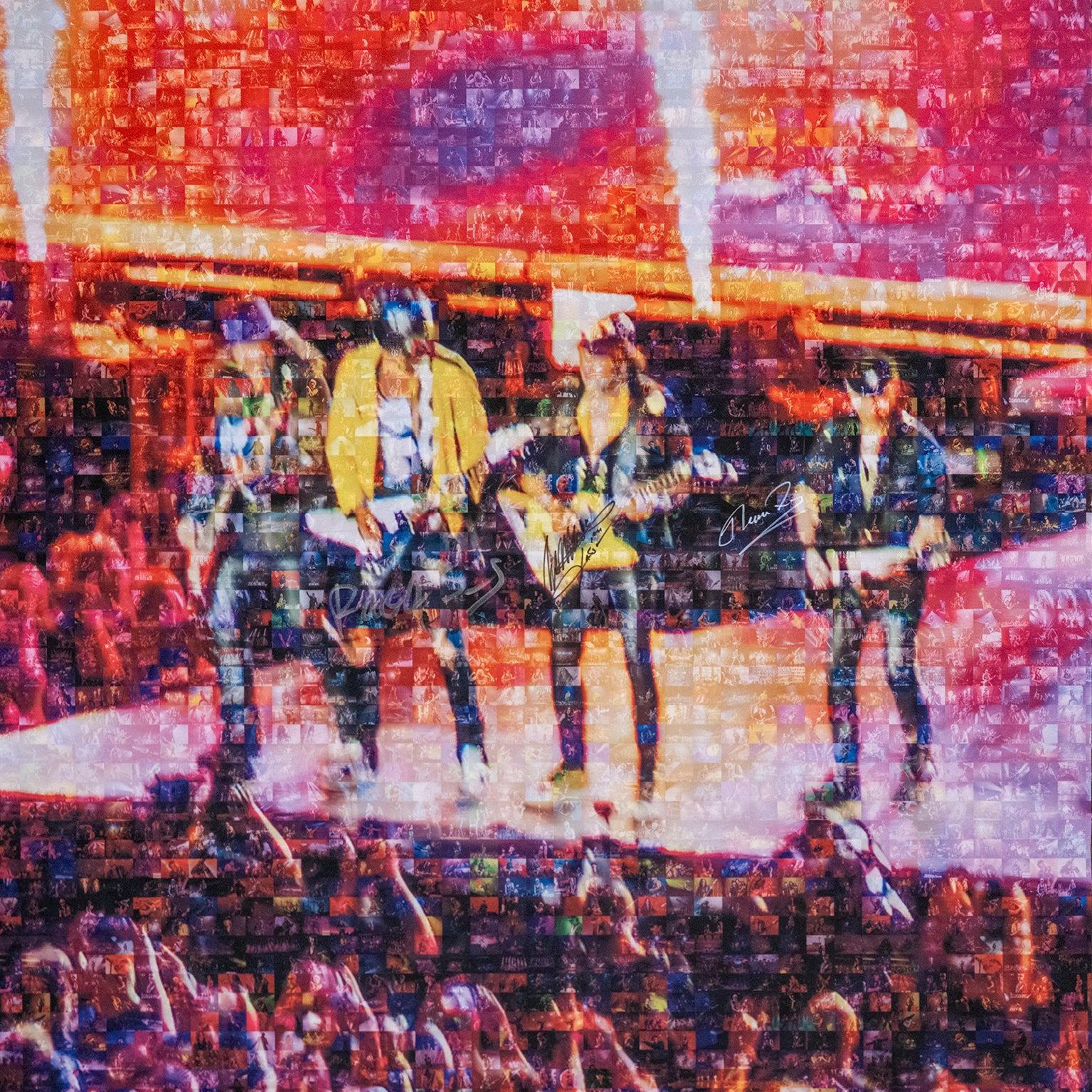 Pixel Of Rock Collector Edition Herzstück 120x120 Signiert.